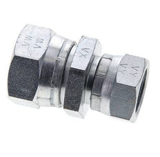 Racor Reductor Recto G1/2'' x G3/4'' Hembra Acero Alta Presión 60° Cono 175bar (2458.75psi) Hidráulico