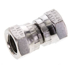 Racor Reductor Recto G1/4'' Hembra Acero Inoxidable Alta Presión 60° Cono 575bar (8078.75psi) Hidráulico