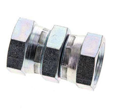 Racor Reductor Recto G1/2'' Hembra Acero Alta Presión 60° Cono 300bar (4215.0psi) Hidráulico