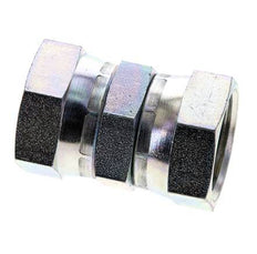 Racor Reductor Recto G1'' Hembra Acero Alta Presión 60° Cono 150bar (2107.5psi) Hidráulico