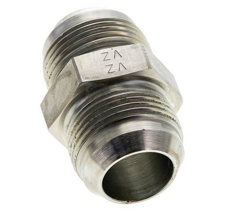 JIC Double Nipple UN 1-5/16''-12 Steel 170bar (2388.5psi)