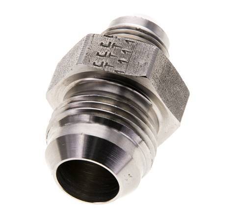 Racor reductor doble JIC UNF 3/4''-16 x UN 1-1/16''-12 Acero inoxidable 210bar (2950.5psi)