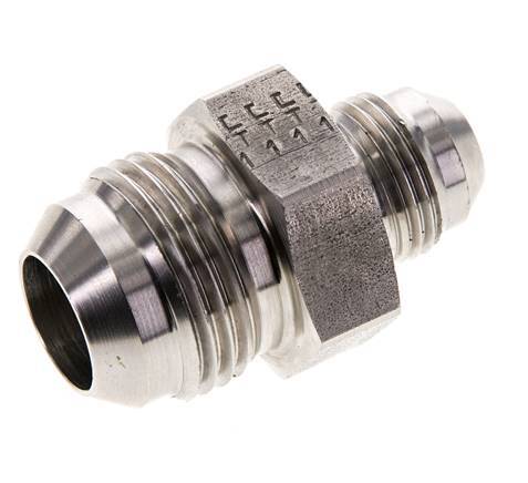 Racor reductor doble JIC UNF 3/4''-16 x UN 1-1/16''-12 Acero inoxidable 210bar (2950.5psi)