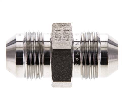 JIC Double Nipple UNF 3/4''-16 Stainless Steel 275bar (3863.75psi)