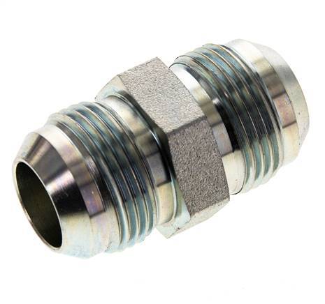 JIC Double Nipple UN 1-3/16''-12 Steel 170bar (2388.5psi)