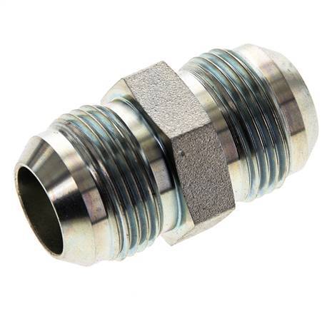JIC Double Nipple UN 1-3/16''-12 Steel 170bar (2388.5psi)