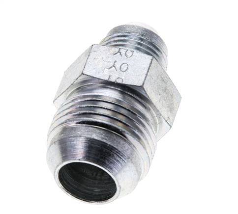 JIC Reducing Double Nipple UNF 3/4''-16 x UN 1-1/16''-12 Steel 210bar (2950.5psi)