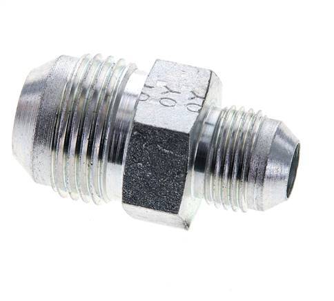 JIC Reducing Double Nipple UNF 3/4''-16 x UN 1-1/16''-12 Steel 210bar (2950.5psi)