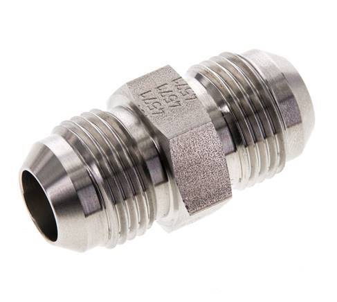 Espiga doble JIC UNF 7/8''-14 Acero inoxidable 210bar (2950.5psi)
