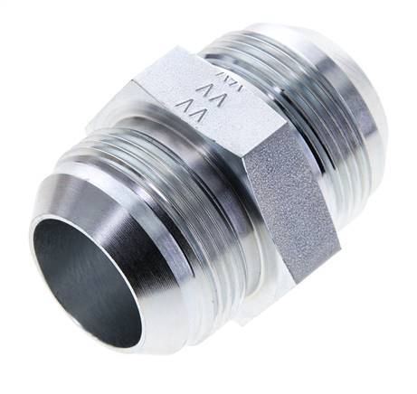 JIC Double Nipple UN 1-5/8''-12 Steel 140bar (1967.0psi)