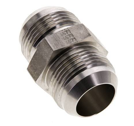 JIC Double Nipple UN 1-5/16''-12 Stainless Steel 170bar (2388.5psi)