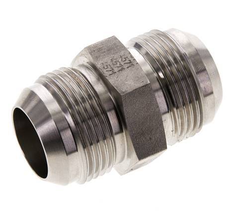 JIC Double Nipple UN 1-5/16''-12 Stainless Steel 170bar (2388.5psi)