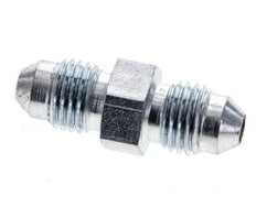JIC Reducing Double Nipple UNF 7/16''-20 x UNF 7/16''-20 Steel 310bar (4355.5psi) [2 Pieces]