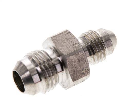 Racor reductor doble JIC UNF 7/16''-20 x UNF 9/16''-18 Acero inoxidable 275bar (3863.75psi)