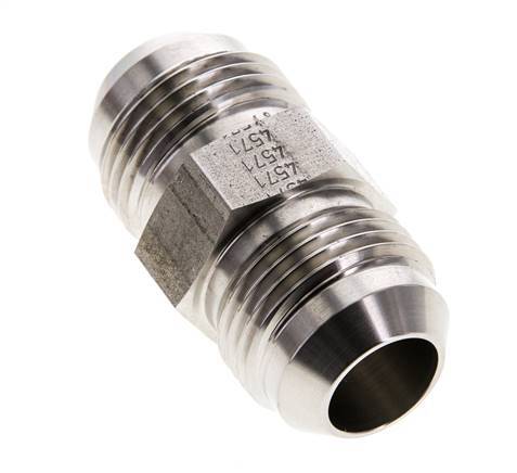JIC Double Nipple UN 1-1/16''-12 Stainless Steel 210bar (2950.5psi)