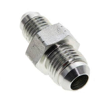 JIC Reducing Double Nipple UNF 7/16''-20 x UNF 9/16''-18 Steel 275bar (3863.75psi) [2 Pieces]