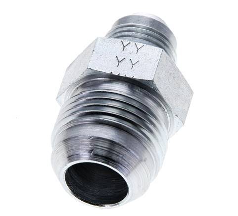 Racor Reductor Doble JIC UNF 7/8''-14 x UN 1-1/16''-12 Acero 210bar (2950.5psi)