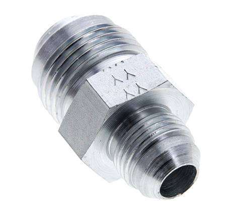 Racor Reductor Doble JIC UNF 7/8''-14 x UN 1-1/16''-12 Acero 210bar (2950.5psi)