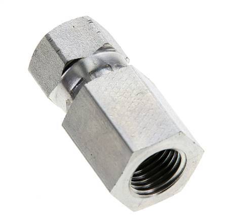 Racor JIC G1/4'' x UNF 1/2''-20 Hembra Acero 275bar (3863.75psi)