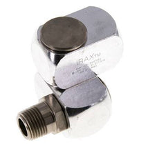 Junta Rotativa R1/2'' Hembra x Macho en forma de Z Latón Niquelado 15bar (210.75psi)