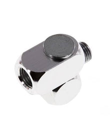 Junta Rotativa R1/4'' Hembra x Macho en forma de Z Latón Niquelado 15bar (210.75psi)