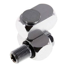 Junta Rotativa R1/4'' Hembra x Macho en forma de Z Latón Niquelado 15bar (210.75psi)