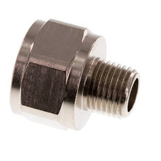 Reducing Adapter R1/4'' Male x Rp1/2'' Female Nickel-plated Brass 16bar (224.8psi) [2 Pieces]
