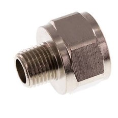 Reducing Adapter R1/4'' Male x Rp1/2'' Female Nickel-plated Brass 16bar (224.8psi) [2 Pieces]
