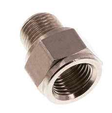 Threaded Extension 1/8'' R Male x Rp Female Nickel-plated Brass 16bar (224.8psi) [10 Pieces]