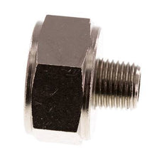 Adaptador reductor R1/4'' Macho x Rp3/4'' Hembra Latón niquelado 16bar (224.8psi)