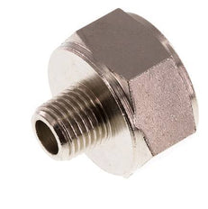 Adaptador reductor R1/4'' Macho x Rp3/4'' Hembra Latón niquelado 16bar (224.8psi)