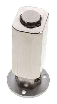 Rotary Joint 3-way G1/4'' Female Nickel-plated Brass PUR 12bar (168.60000000000002psi)