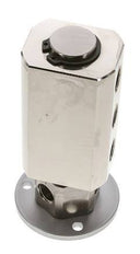 Rotary Joint 3-way G1/4'' Female Nickel-plated Brass PUR 12bar (168.60000000000002psi)