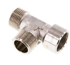Tee Fitting Right Angle R3/4'' Male x G3/4'' Female Nickel-plated Brass 16bar (224.8psi)