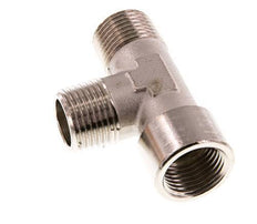 Tee Fitting Right Angle R1/2'' Male x G1/2'' Female Nickel-plated Brass 16bar (224.8psi)