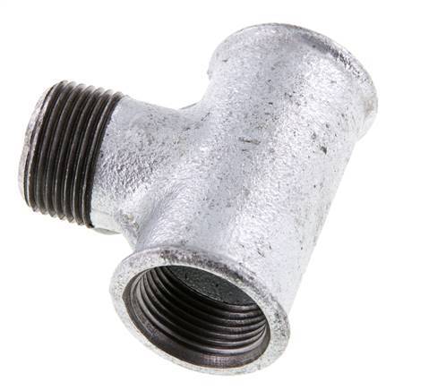 Tee Fitting R1'' Male x Rp1'' Female 25bar (351.25psi)