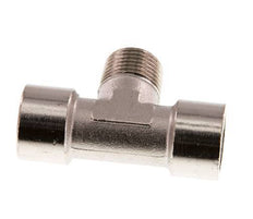 Tee Fitting G1/2'' Female x R1/2'' Male Nickel-plated Brass 16bar (224.8psi)