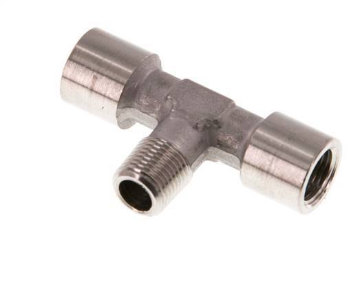 Tee Fitting G1/8'' Female x R1/8'' Male Stainless steel 150bar (2107.5psi)