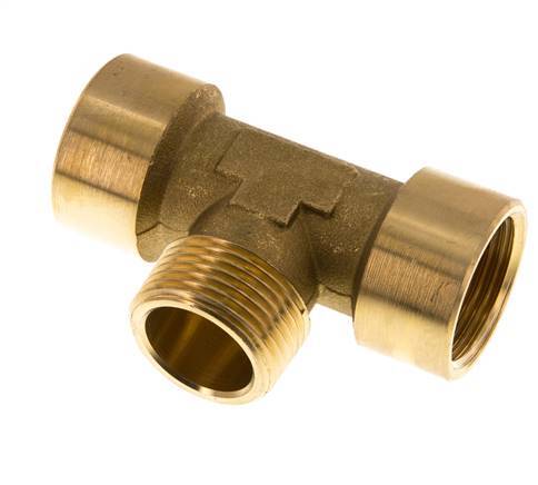 Tee Fitting G1'' Female x R1'' Male Brass 16bar (224.8psi)
