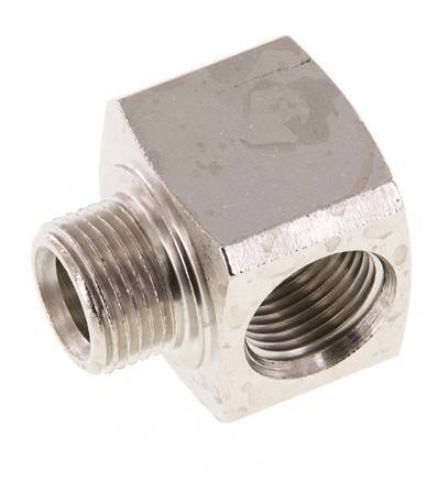 Tee Fitting G3/8'' Male x Female Nickel-plated Brass 16bar (224.8psi)