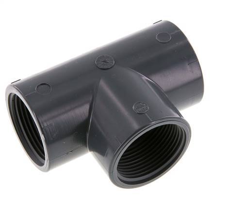 Racor en T Rp1 1/4'' Pvc-u EN 1452-3 16bar (224.8psi)