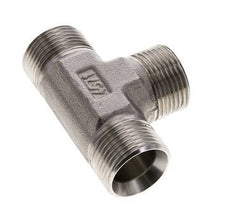 Tee Fitting G1'' Male Stainless Steel 225bar (3161.25psi)