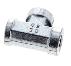Racor en T 1/2'' NPT Hembra Acero Alta Presión 210bar (2950.5psi)
