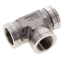 Racor en T 1'' NPT Hembra Acero inoxidable Alta presión 140bar (1967.0psi)