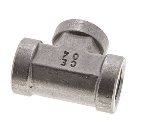 Racor en T 3/4'' NPT Hembra Acero inoxidable Alta presión 170bar (2388.5psi)
