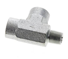 Tee Fitting 1/8'' NPT Male x Female Steel 350bar (4917.5psi)