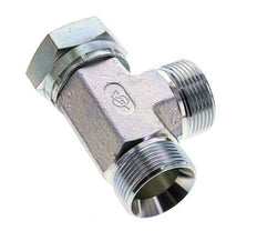 Tee Fitting G1'' Male x Female Steel Hydraulic 225bar (3161.25psi)