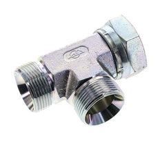 Tee Fitting G1'' Male x Female Steel Hydraulic 225bar (3161.25psi)