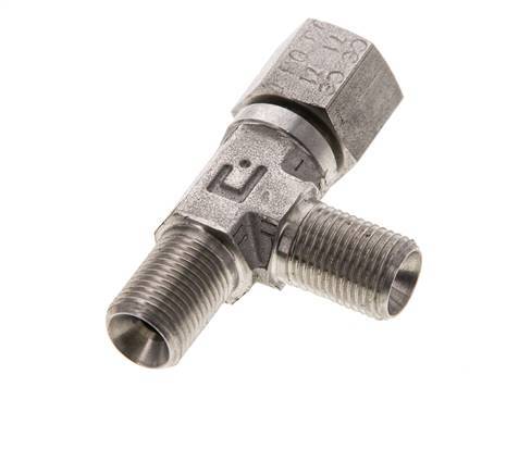Tee Fitting G1/8'' Male x Female Stainless steel Hydraulic 475bar (6673.75psi)