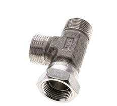 Tee Fitting G1'' Male x Female Stainless steel Hydraulic 225bar (3161.25psi)